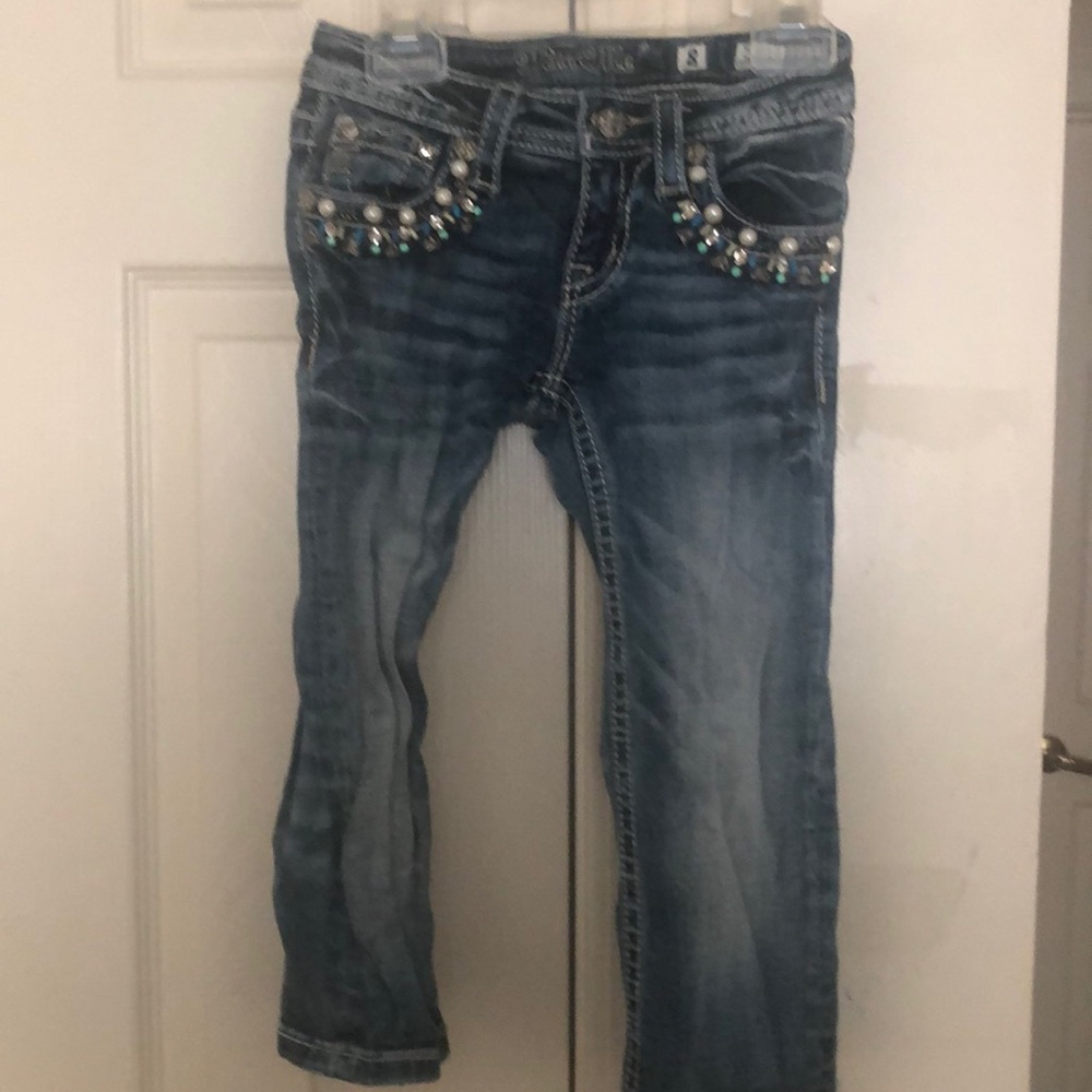 Miss Me Denim Girls Capri